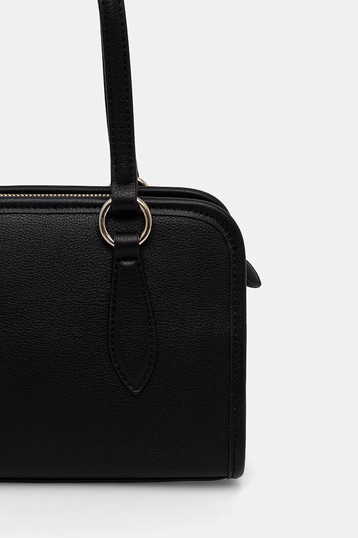 HUGO чанта tote дамска от имитация на кожа Clioh_Tote SM черна 50568136