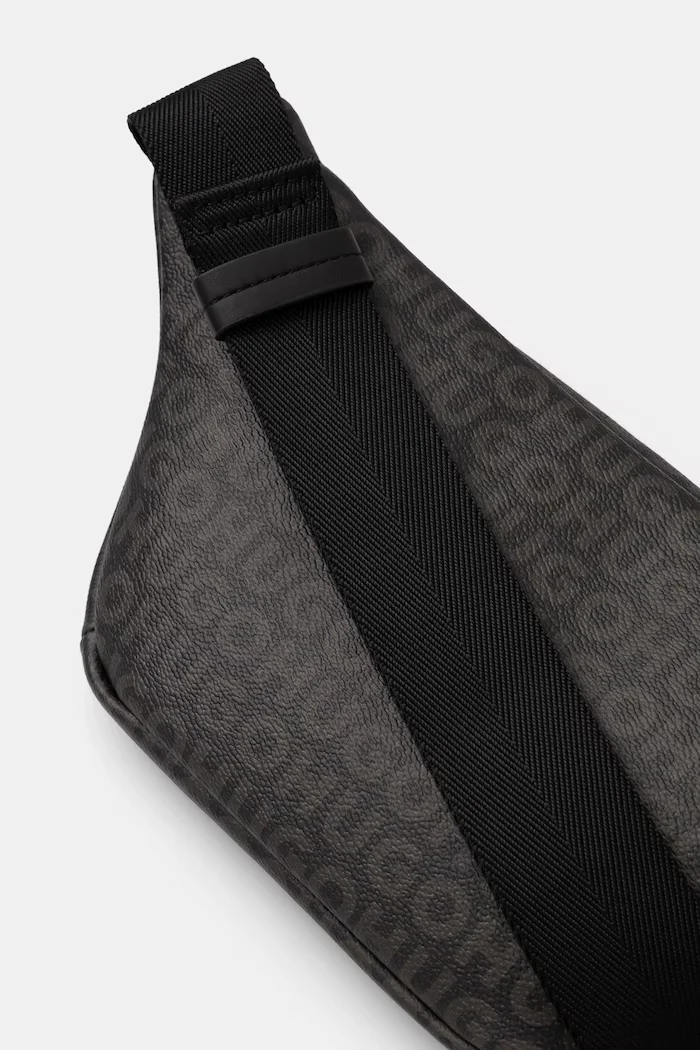 HUGO чанта за кръста мъжка Quantic_M_Bumbag черна 50558372