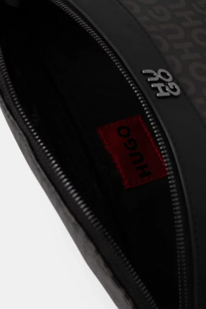 HUGO чанта за кръста мъжка Quantic_M_Bumbag черна 50558372