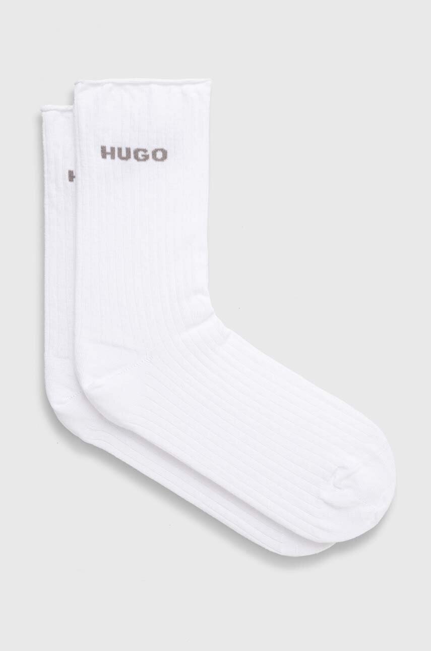 HUGO Чорапи (2 чифта) 2P QS FINE RIB CC W