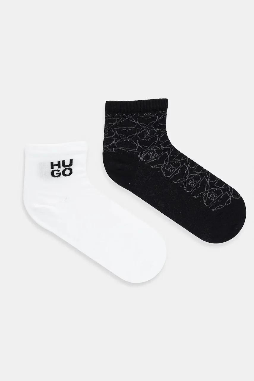 HUGO Чорапи (2 чифта) 2P SH INTERLACE CC W