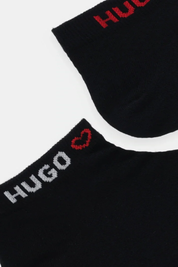 HUGO Чорапи 2P AS MICROLOVE CC W (2 чифта) в черно 50553430