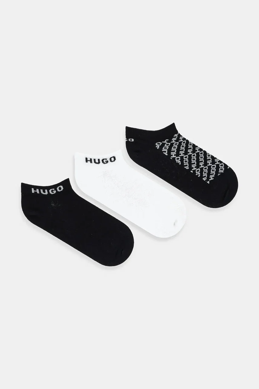 HUGO Чорапи (3 чифта) 3P AS SLANTMONO CC W