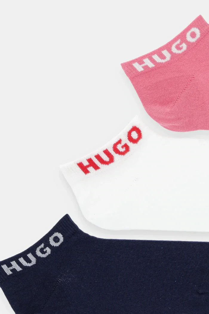 HUGO Чорапи (3 чифта) 3P AS UNI CC W в бяло 50516407
