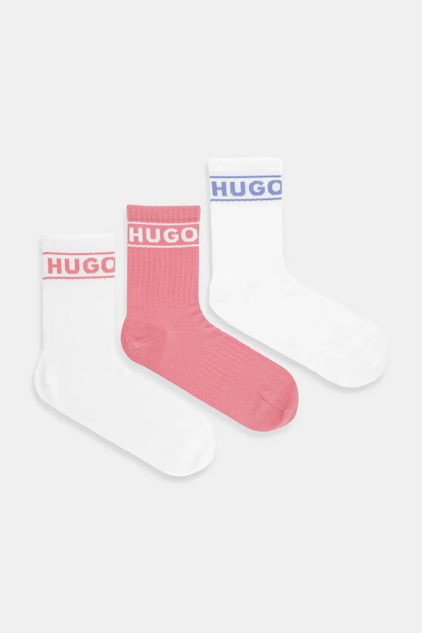 HUGO Чорапи (3 чифта) 3P QSRIB SPORTY CC W