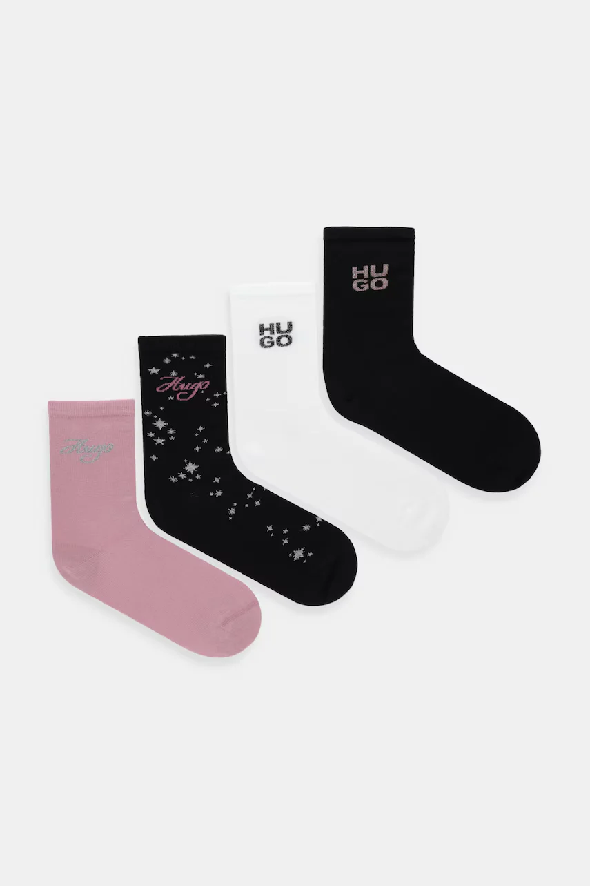 HUGO Чорапи (4 чифта) 4P QS GIFT SET CC W