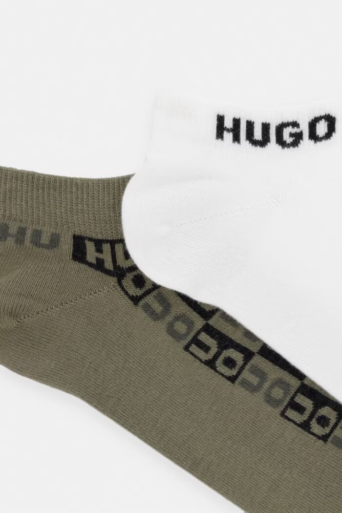 HUGO чорапи мъжки 2P AS AARON CC 2 броя зелени 50553167