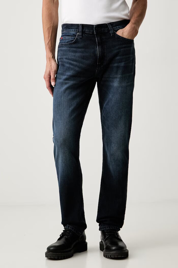 HUGO дънки slim fit мъжки тъмносини 50561250