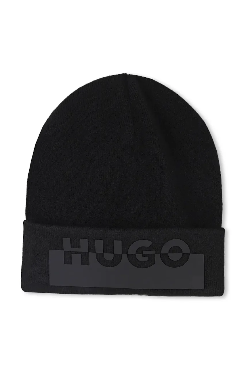 HUGO Детска шапка с вълна
