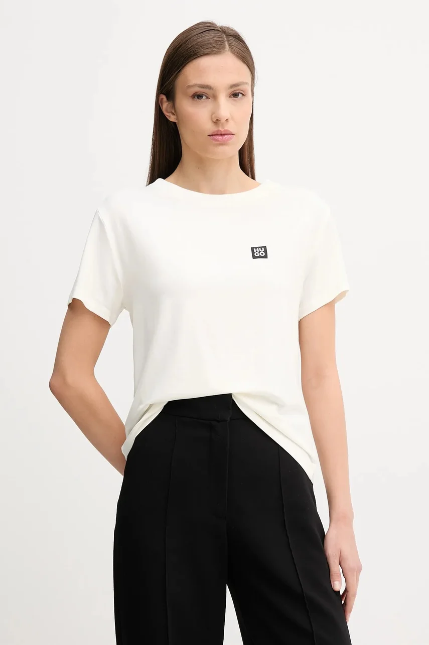 HUGO Домашна тениска NIKKA_T-SHIRT