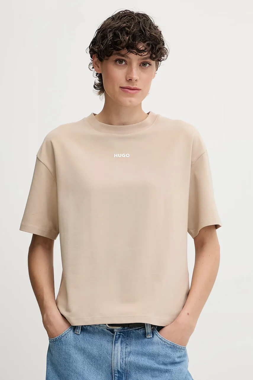 HUGO Домашна тениска SHUFFLE_T-SHIRT