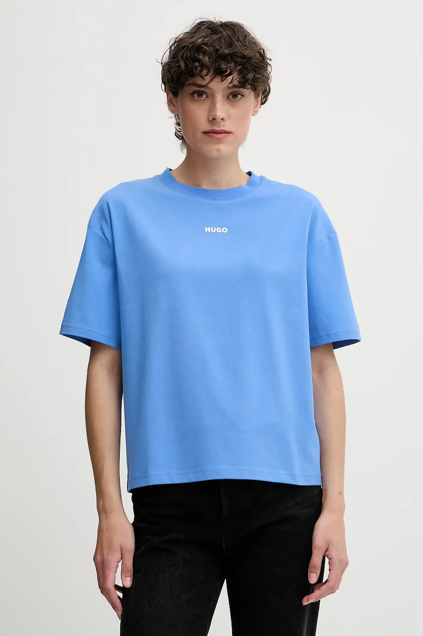 HUGO Домашна тениска SHUFFLE_T-SHIRT