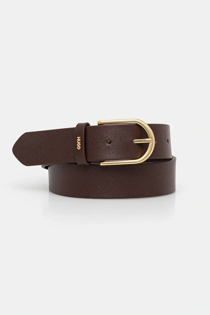 HUGO Кожен колан Zoey Belt 35cm