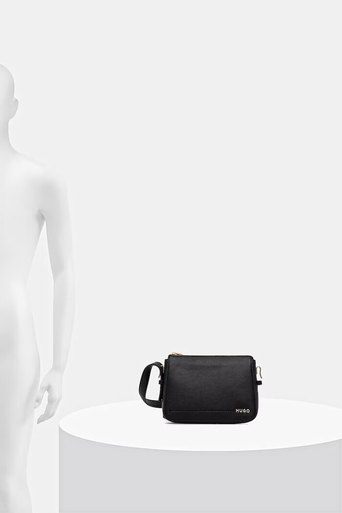 HUGO малка чанта дамска Yorih_Crossbody черна 50567725