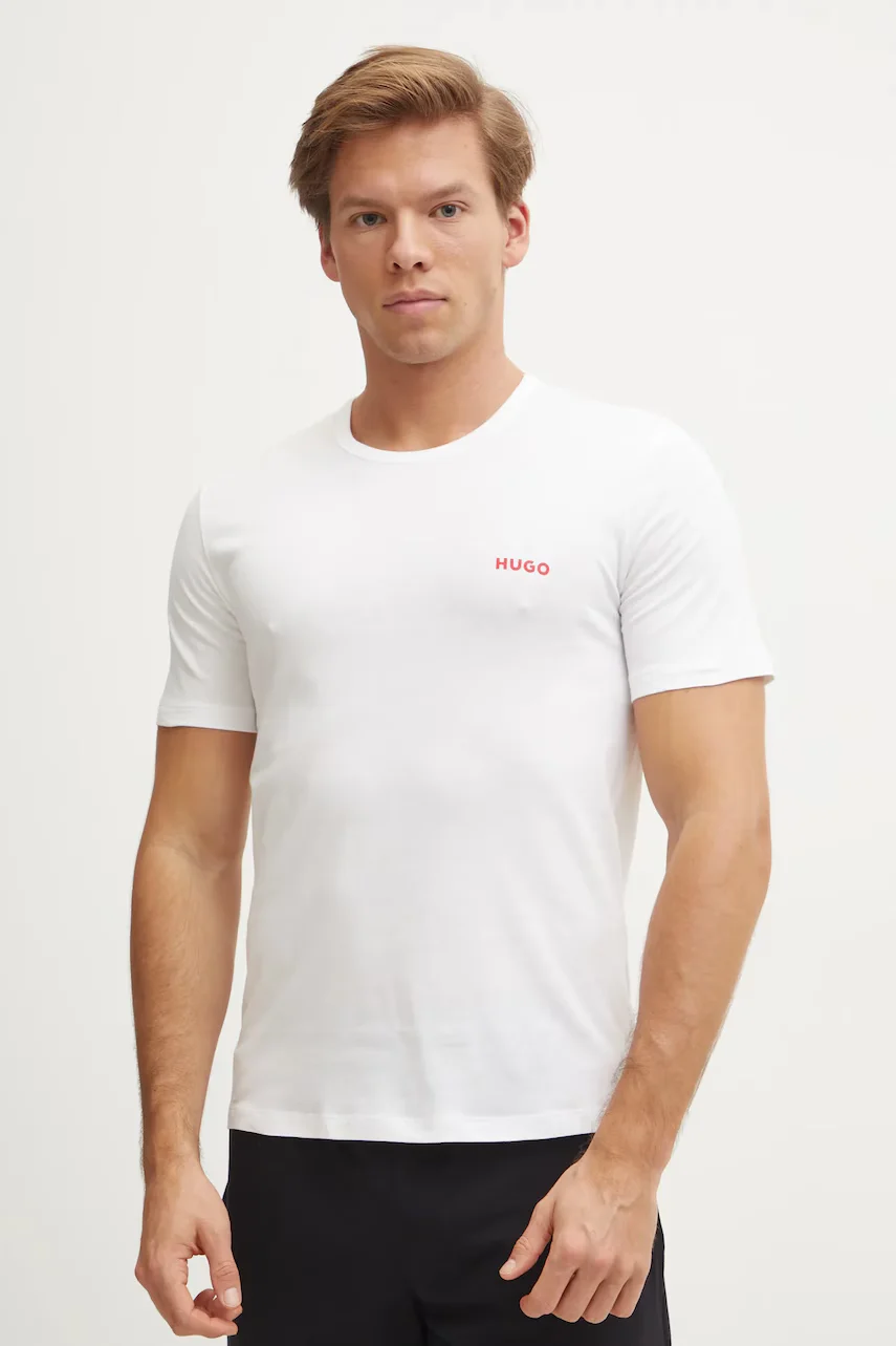HUGO Памучна тениска (3 броя) T-SHIRT RN TRIPLET P