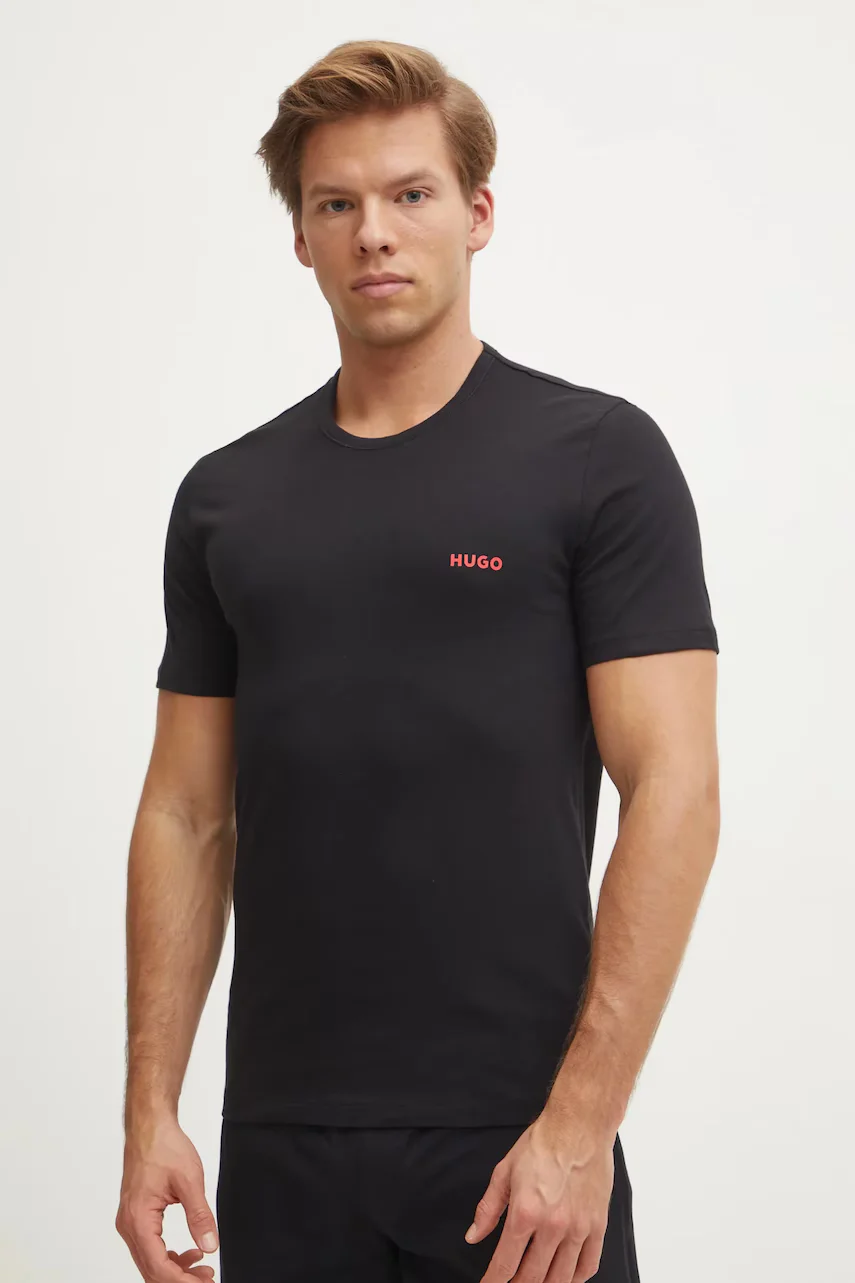 HUGO Памучна тениска (3 броя) T-SHIRT RN TRIPLET P
