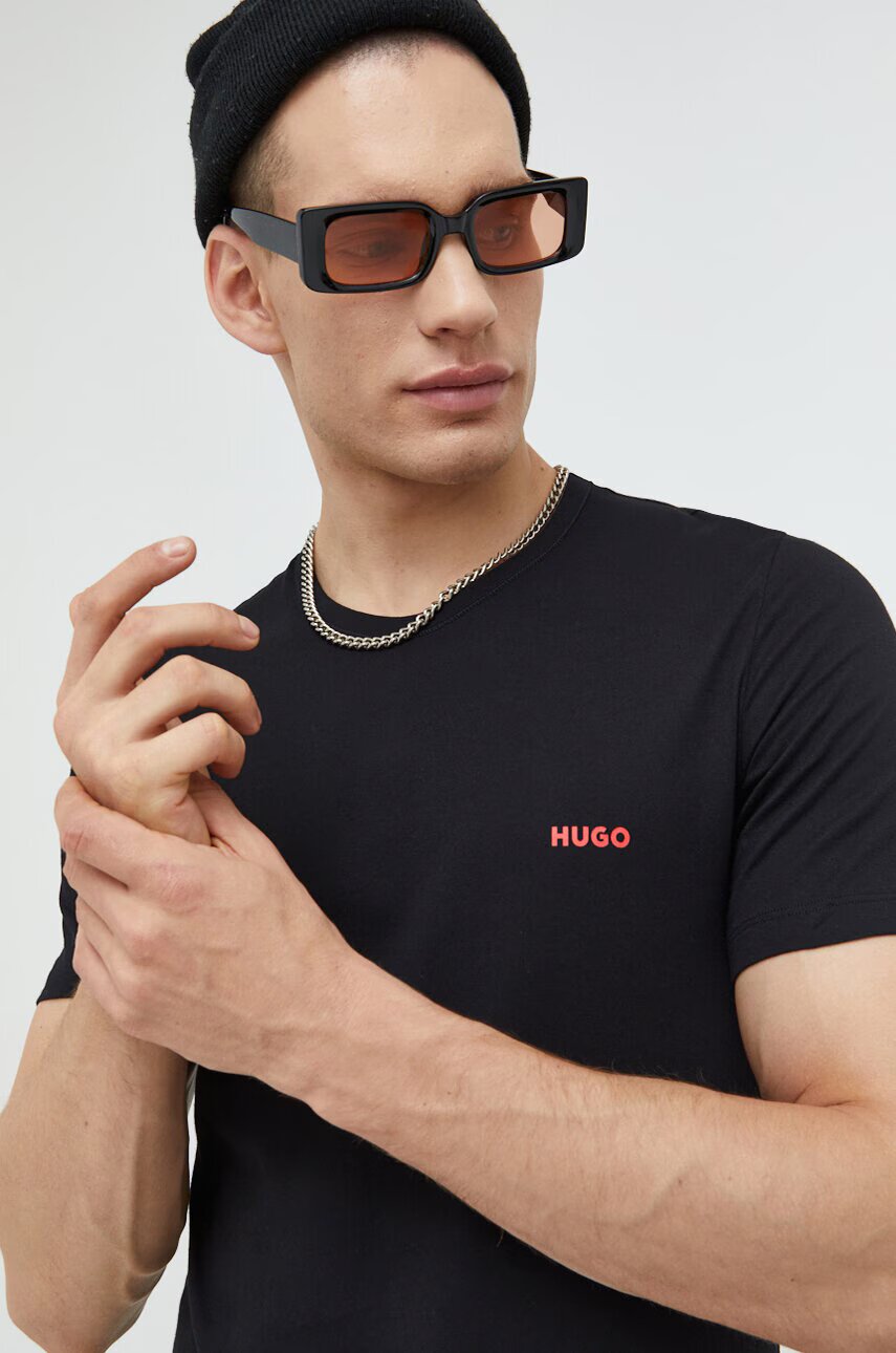 HUGO Памучна тениска (3 броя) T-SHIRT RN TRIPLET P