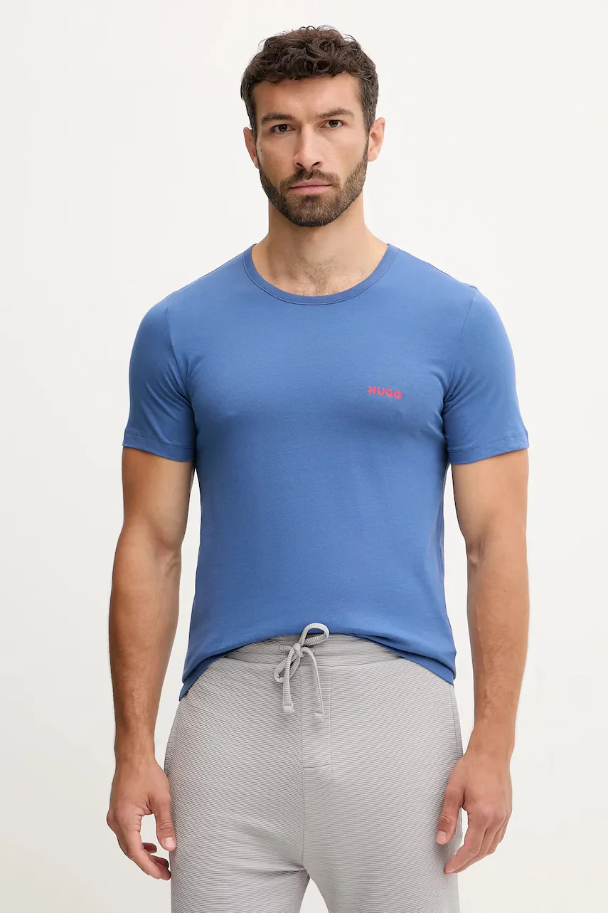 HUGO Памучна тениска (3 броя) T-SHIRT RN TRIPLET P