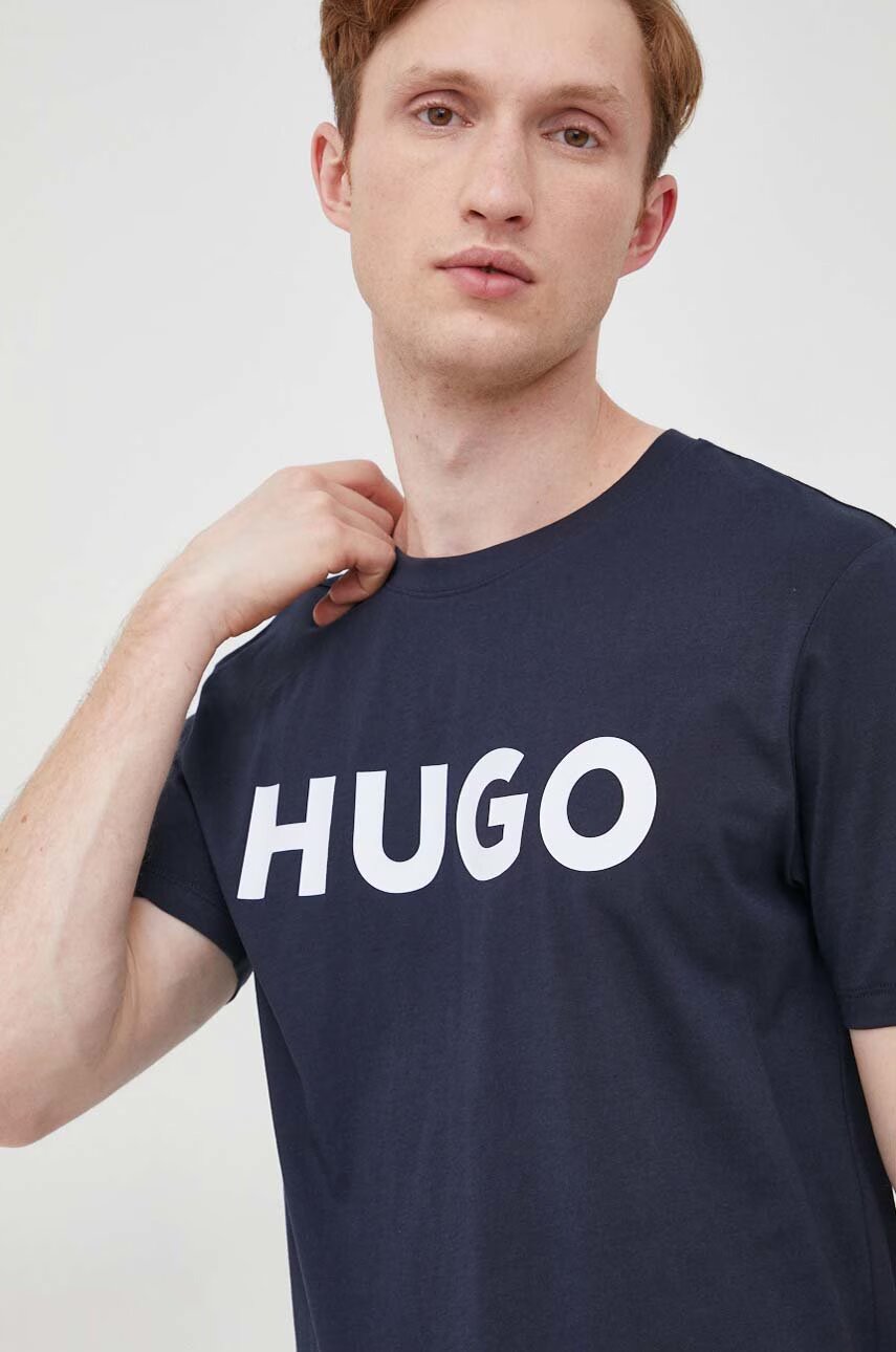 HUGO Памучна тениска Dulivio