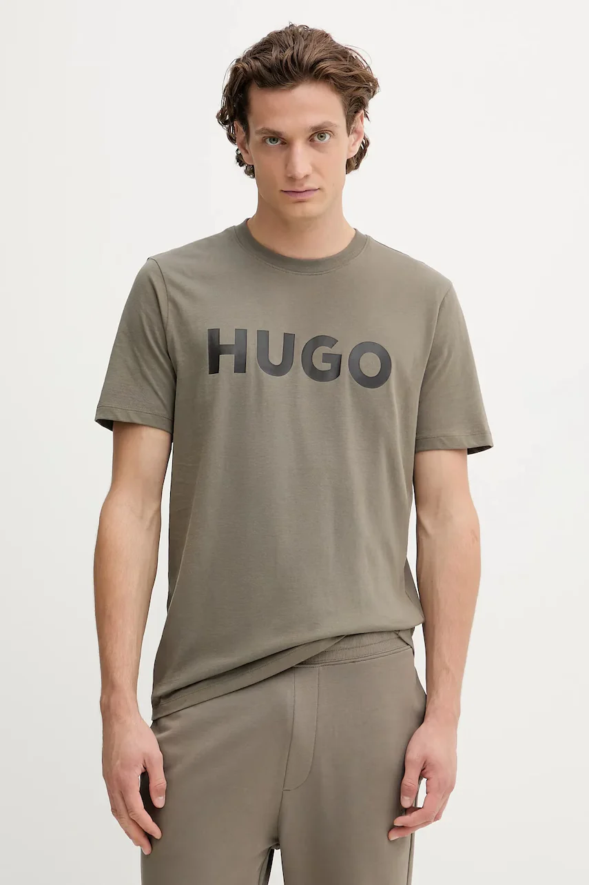 HUGO Памучна тениска Dulivio