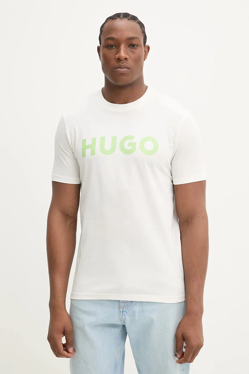HUGO Памучна тениска Dulivio