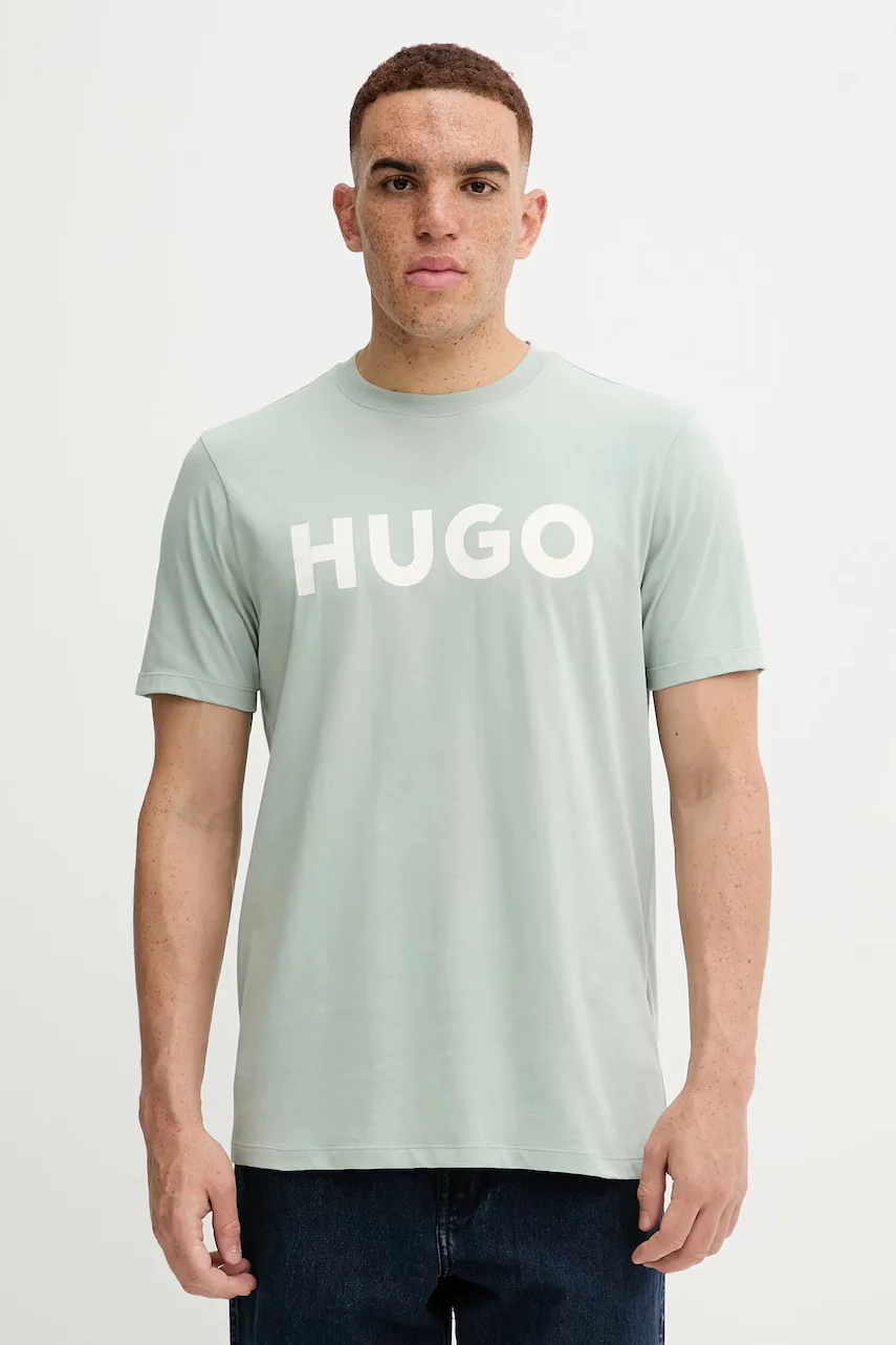 HUGO Памучна тениска Dulivio