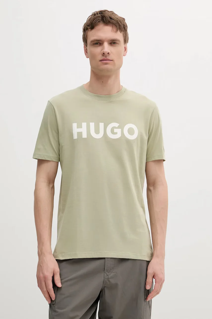 HUGO Памучна тениска Dulivio