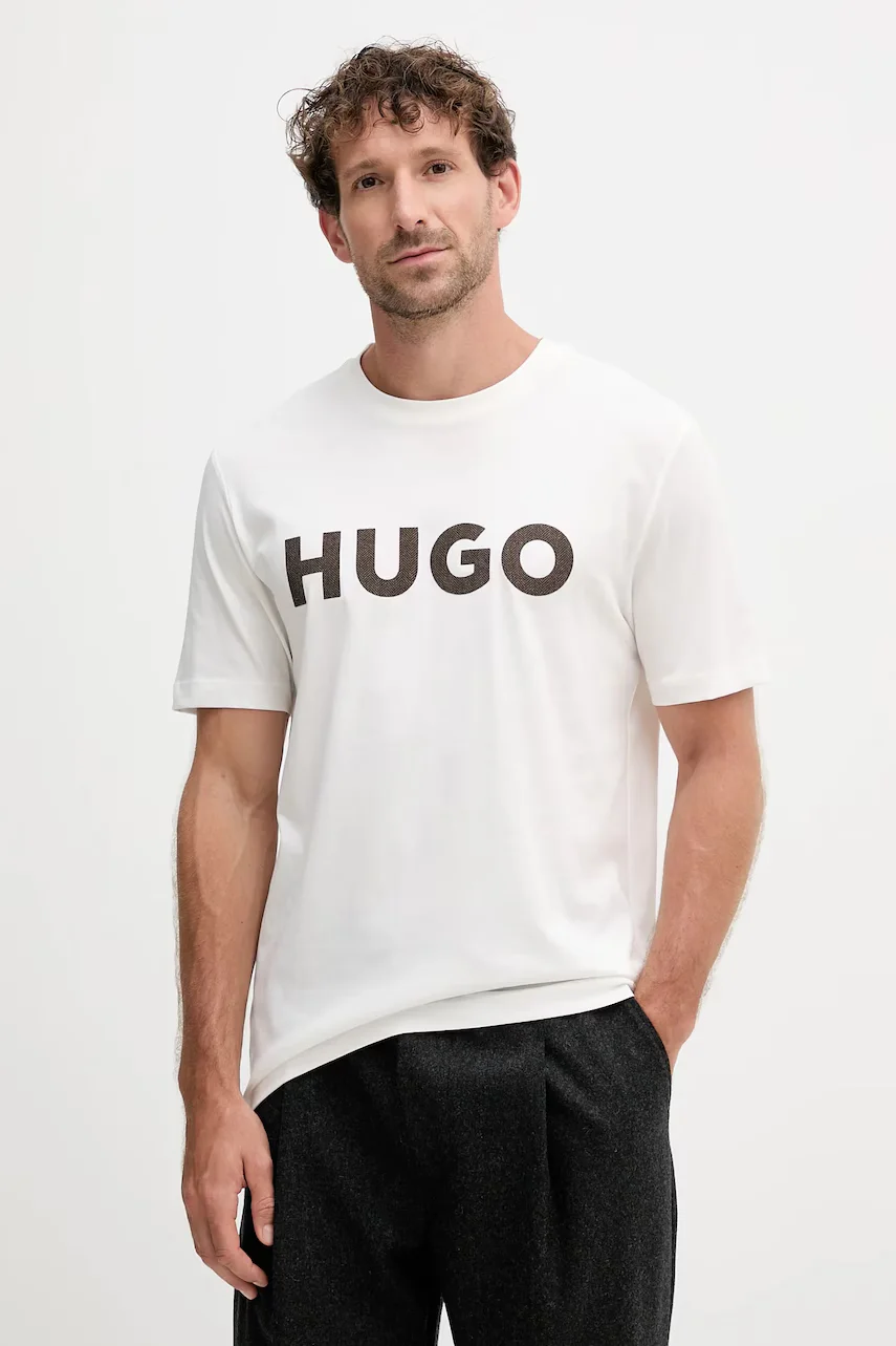 HUGO Памучна тениска Dulivio_U253
