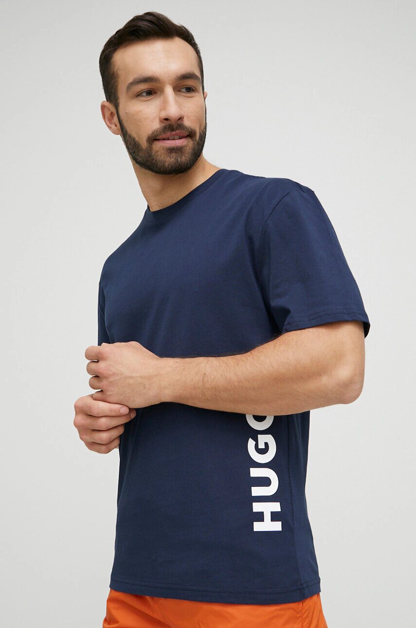 HUGO Плажна тениска T-SHIRT RN RELAXED
