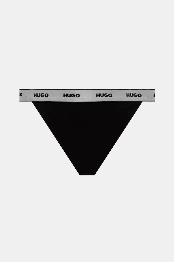 HUGO Прашки (5 чифта) FIVE STRING GIFT в черно 50550088
