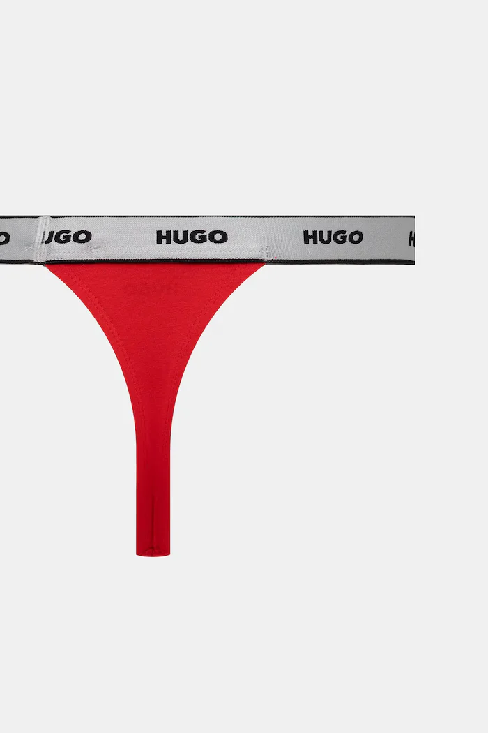 HUGO Прашки (5 чифта) FIVE STRING GIFT в черно 50550088