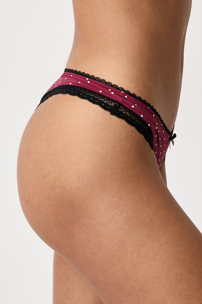 HUGO прашки дамски THONG UNIQUE червени 50545732