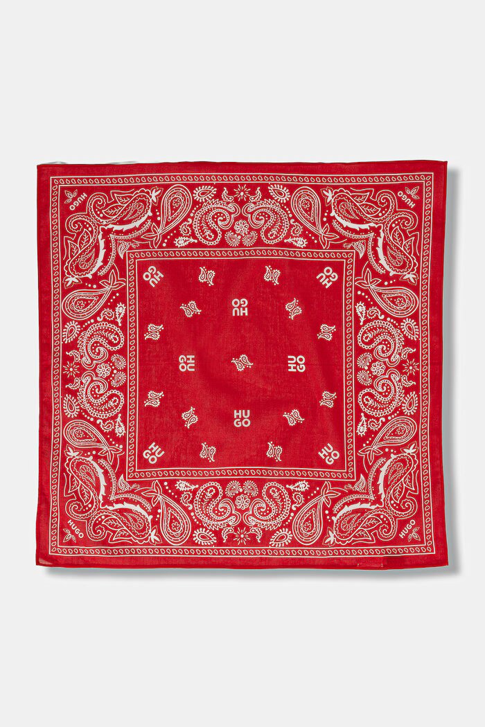 HUGO шалче мъжко от памук 2Bandana_pack_M синьо 50561669