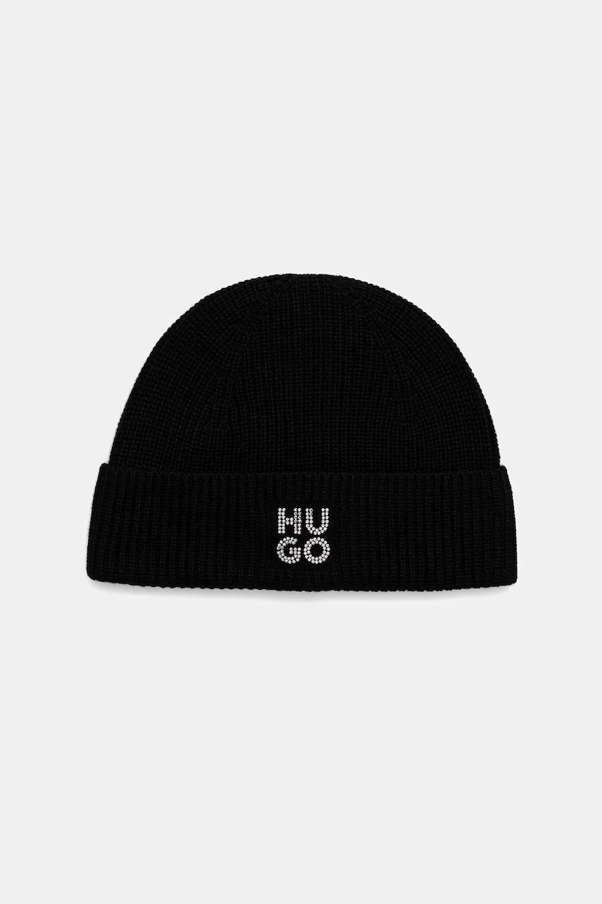 HUGO Шапка с вълна Sillo_Hat