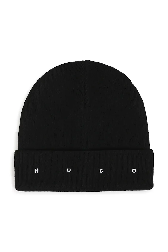 HUGO шапка за деца черна G01305