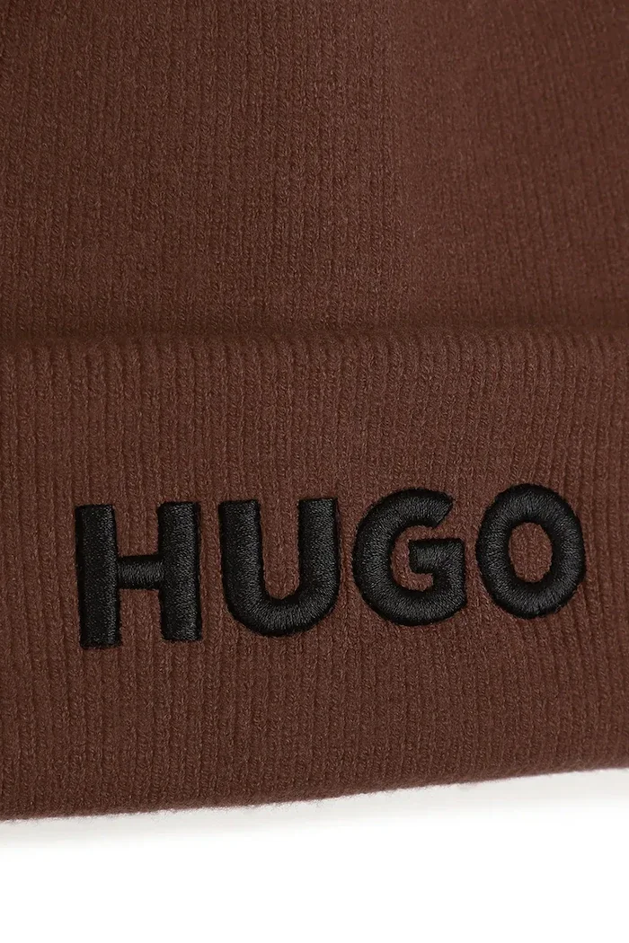 HUGO шапка за деца кафява G01315