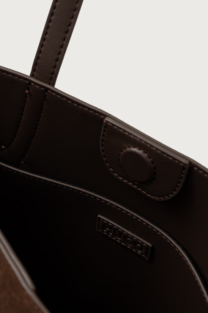 HUGO шопинг чанта дамска Cymbeline S_SM Tote кафява 50573282