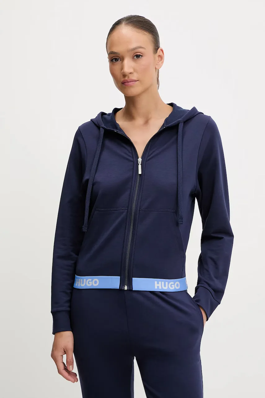 HUGO Суичър SPORTY LOGO_JACKET