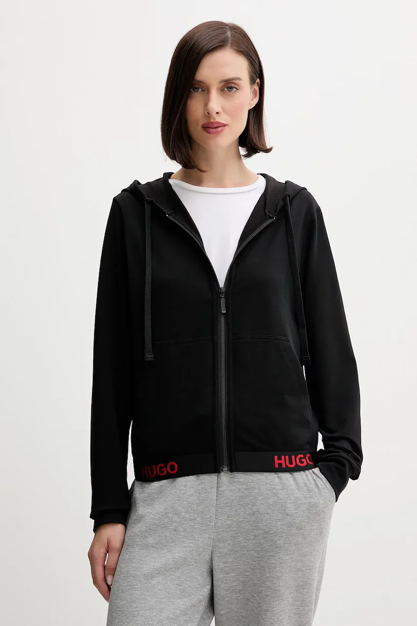 HUGO Суичър SPORTY LOGO_JACKET