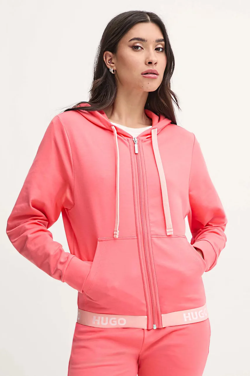 HUGO Суичър SPORTY LOGO_JACKET