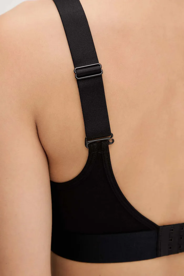 HUGO Сутиен BRALETTE PAD.RED LAB в черно с изчистен дизайн 50545675