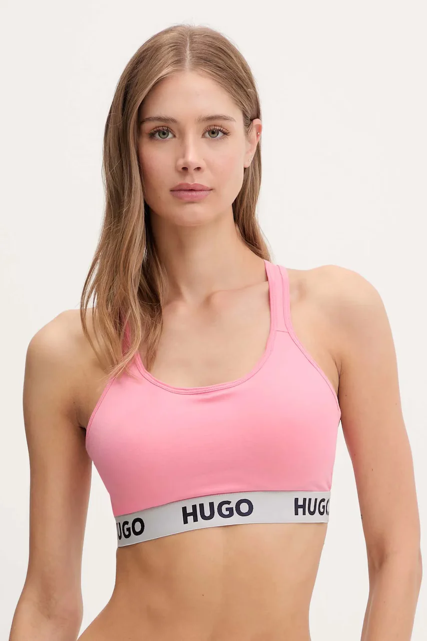 HUGO Сутиен BRALETTE PADDED SPORTY LOGO