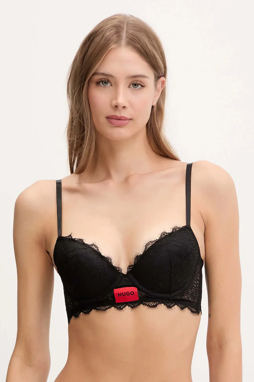 HUGO Сутиен PUSH-UP RL LACE