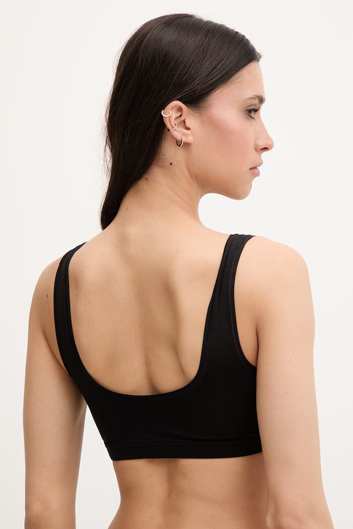 HUGO сутиен с модал SIGNATURE BRALETTE черен 50566598