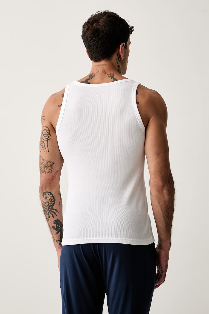 HUGO топ мъжки от памук TANK TOP TRIPL. PACK 3 броя многоцветен 50545681