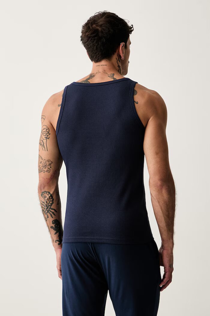 HUGO топ мъжки от памук TANK TOP TRIPL. PACK 3 броя многоцветен 50545681