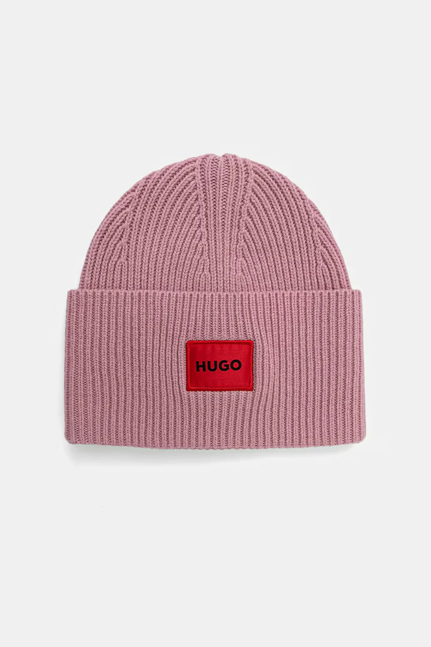 HUGO Вълнена шапка Saffa_hat