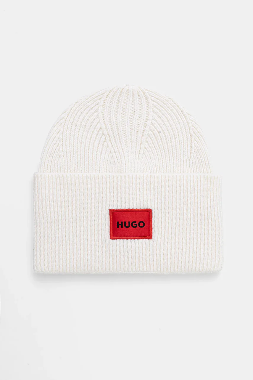 HUGO Вълнена шапка Xaff 6