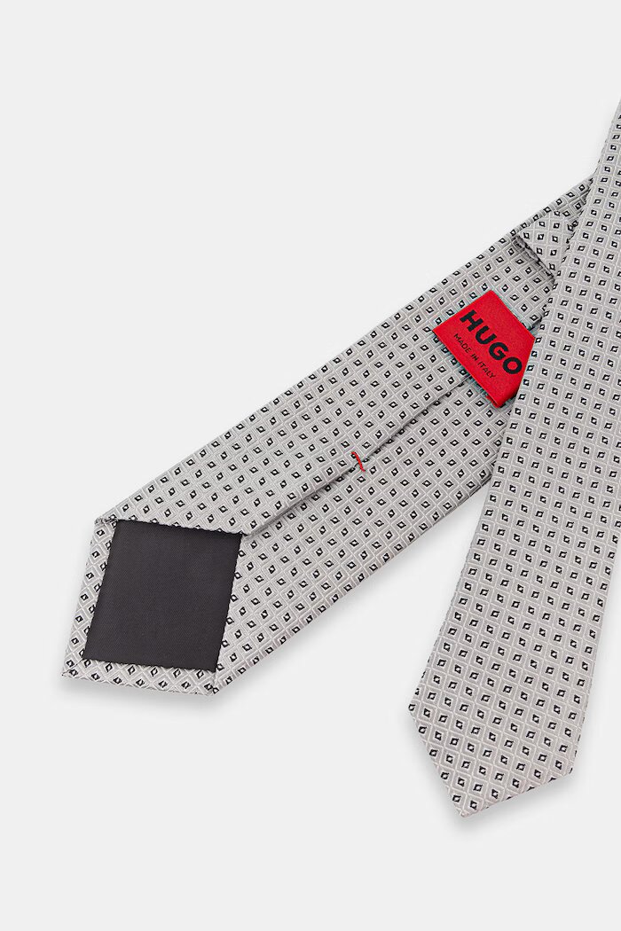 HUGO вратовръзка мъжка от коприна Tie cm 6 сива 50567047