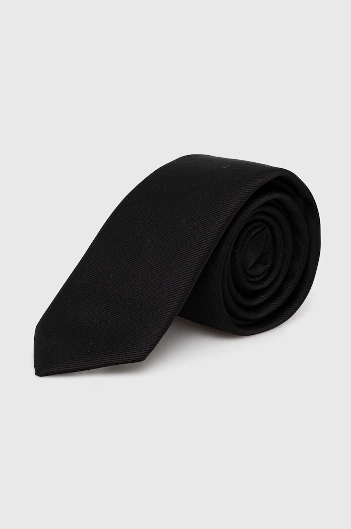 HUGO Вратовръзка Tie cm 6 metal det. в черно 50503476